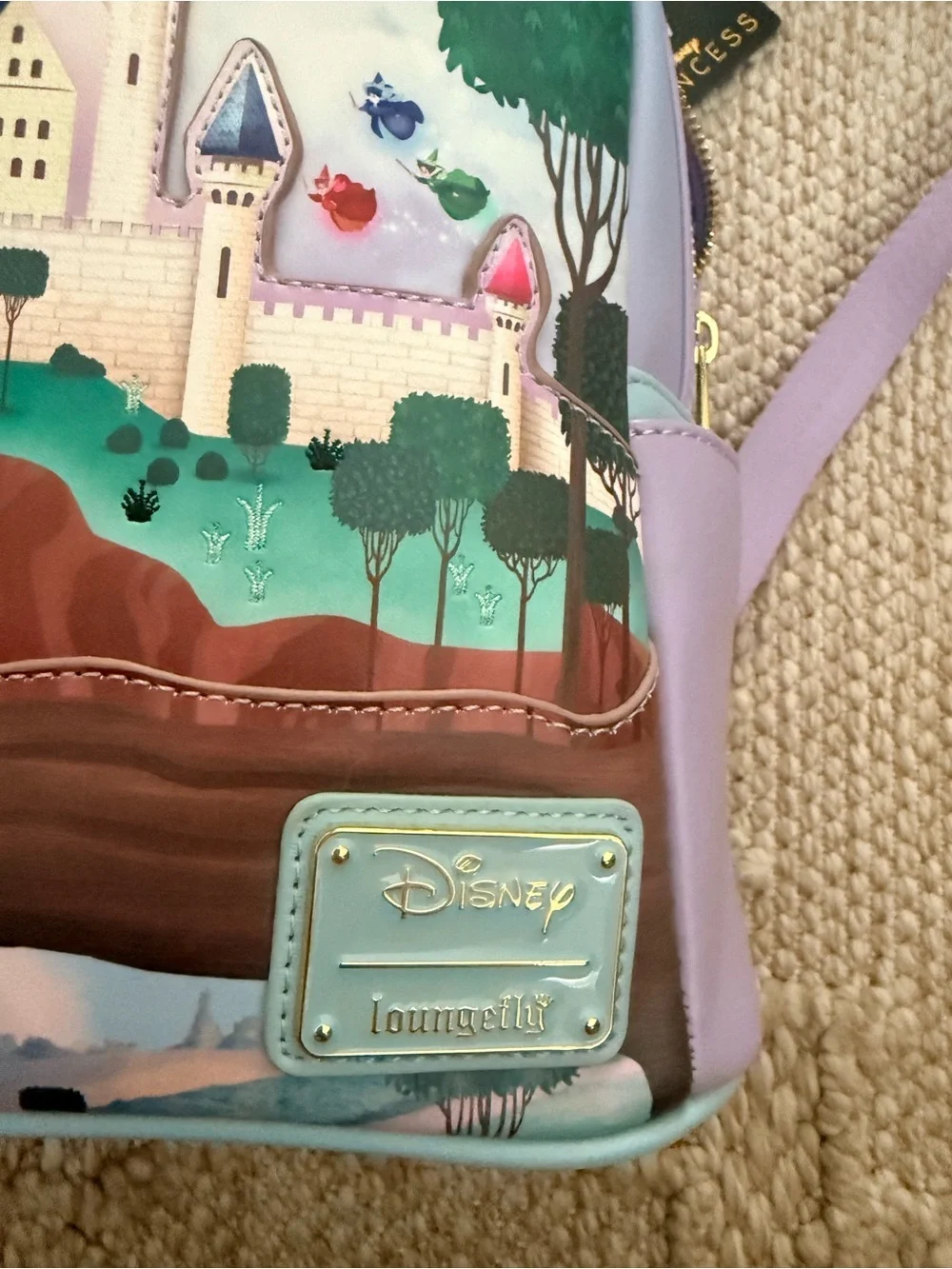 Loungefly Disney Sleeping Beauty Castle Mini Backpack **BRAND NEW**